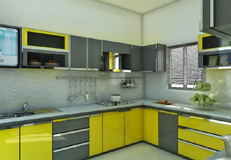 Luxury Modular Kitchen Design by Lexa Interior