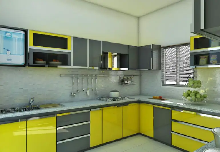 Modular Kitchen Design in Kolkata by Lexa Interior